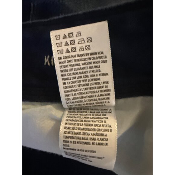 American Eagle Dark Wash Kick Boot Jeans Size 6 - Picture 9 of 10